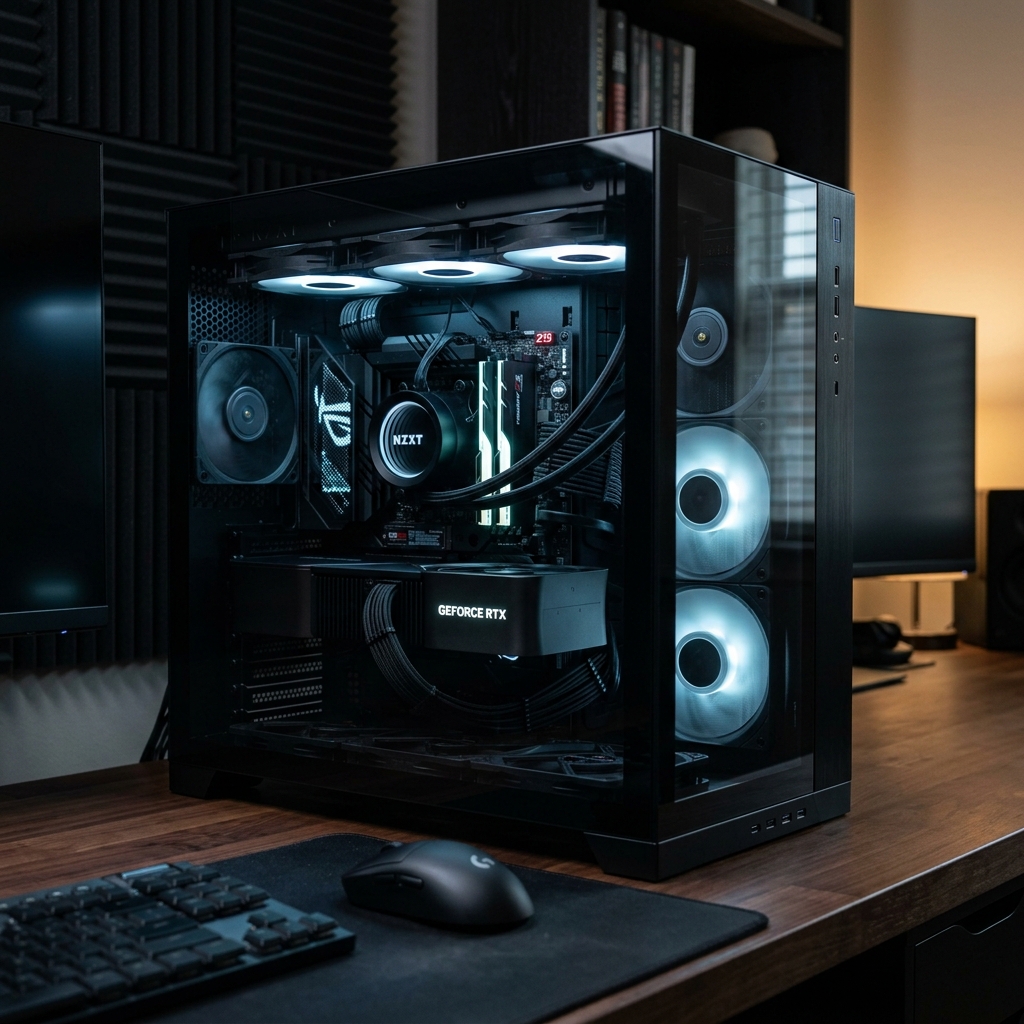 Assembled Office PC Workstation